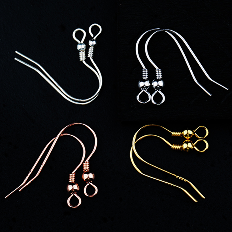 Jewelry Making Using Beads - 100PCS 20X17Mm Bông Tai Móc Cài
