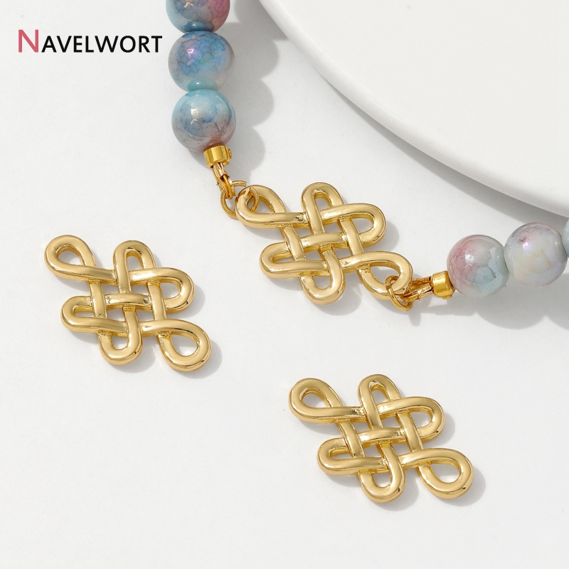 Jewelry Making Knots - 18K Gold Plated Brass Metal Chinese
