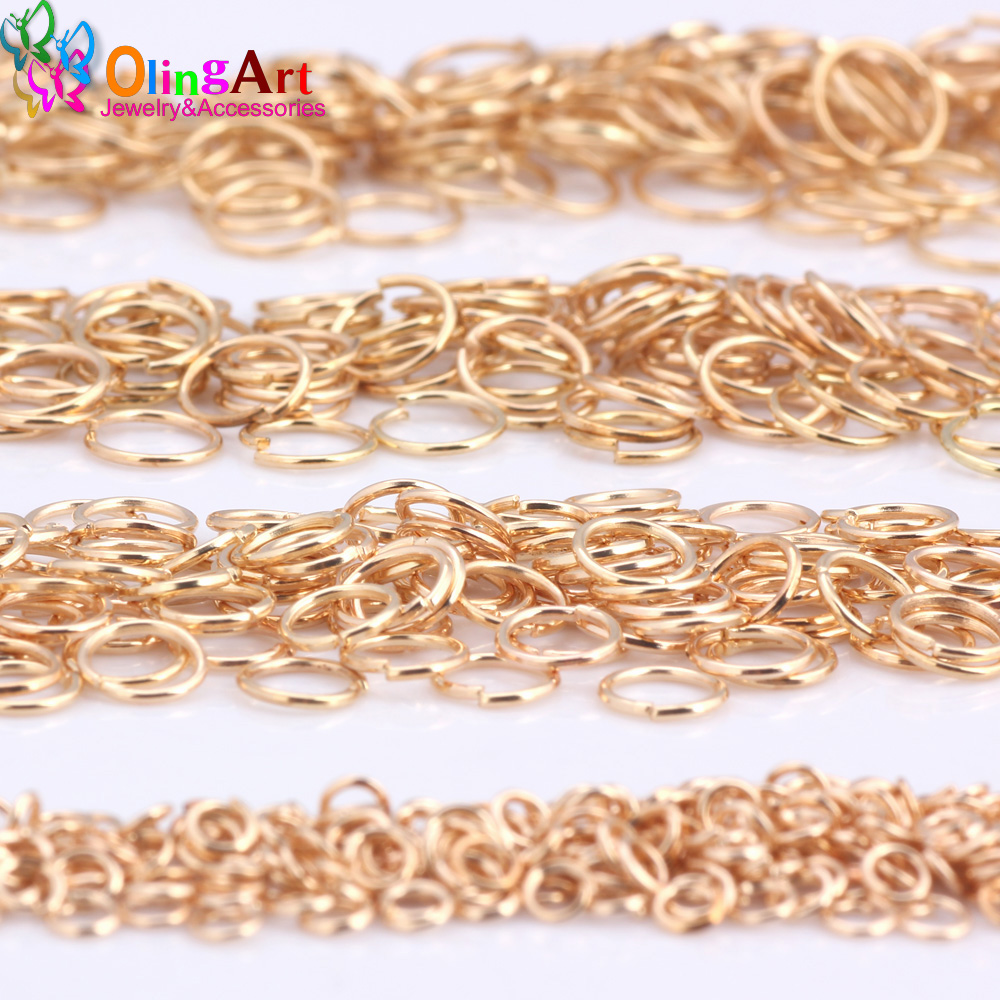 Jump Ring Assorted - OlingArt KC Mạ Vàng Nhảy Vòng