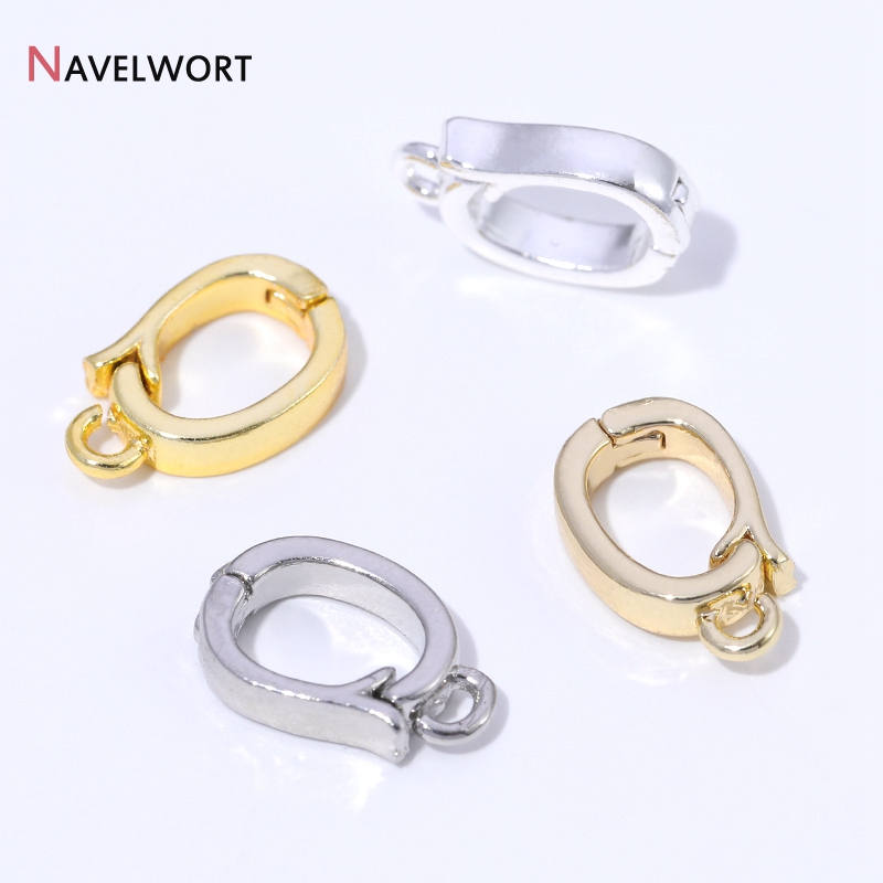 Jewelry Making Pins - 14K/18K Gold Plated Brass Metal Hinged