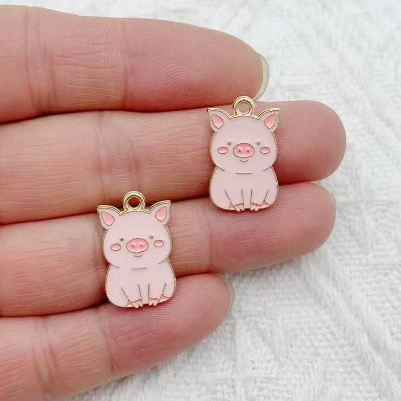 10pcs Cartoon Penguin Panda DI - đánh giá và giá Jewelry Making Party