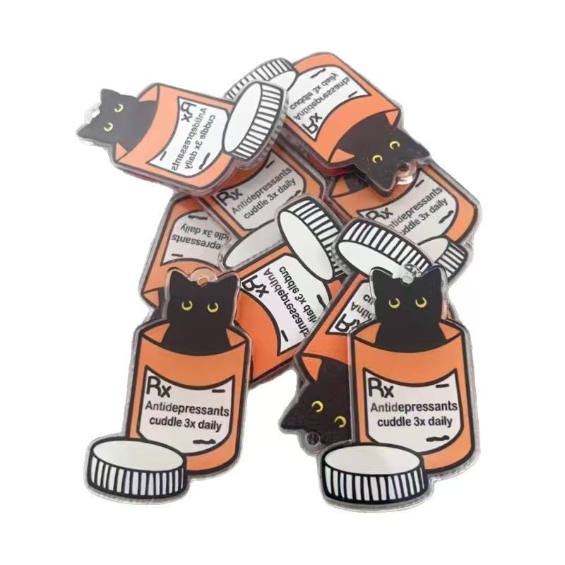 10pcs acrylic medicine cat pen - đánh giá và giá Jewelry Making Party