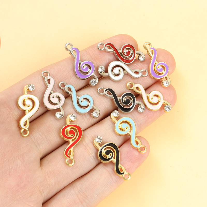 100PC/lot music note Pendant C - đánh giá và giá Jewelry Making Notes