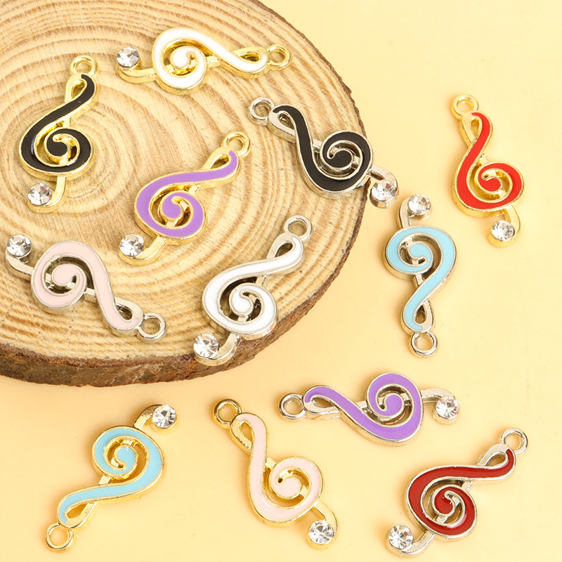 100PC/lot music note Pendant C - đánh giá và giá Jewelry Making Notes