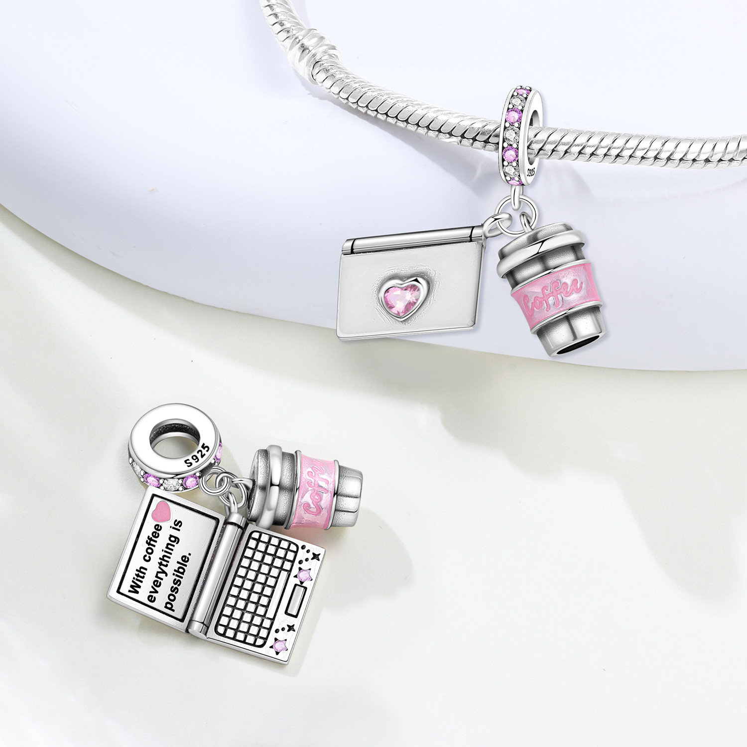 MISEFF S925 Sterling Silver C - đánh giá và giá Jewelry Making Notes