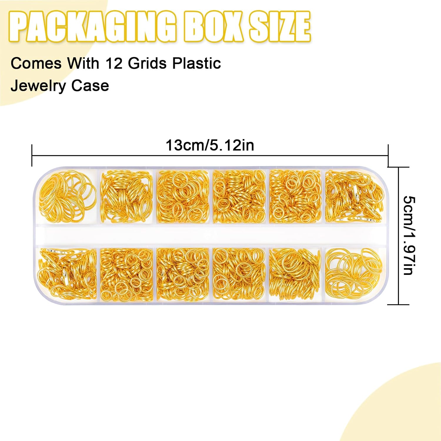 Phinus 1200P Gold Jump Rings K - đánh giá và giá Jump Ring Assorted