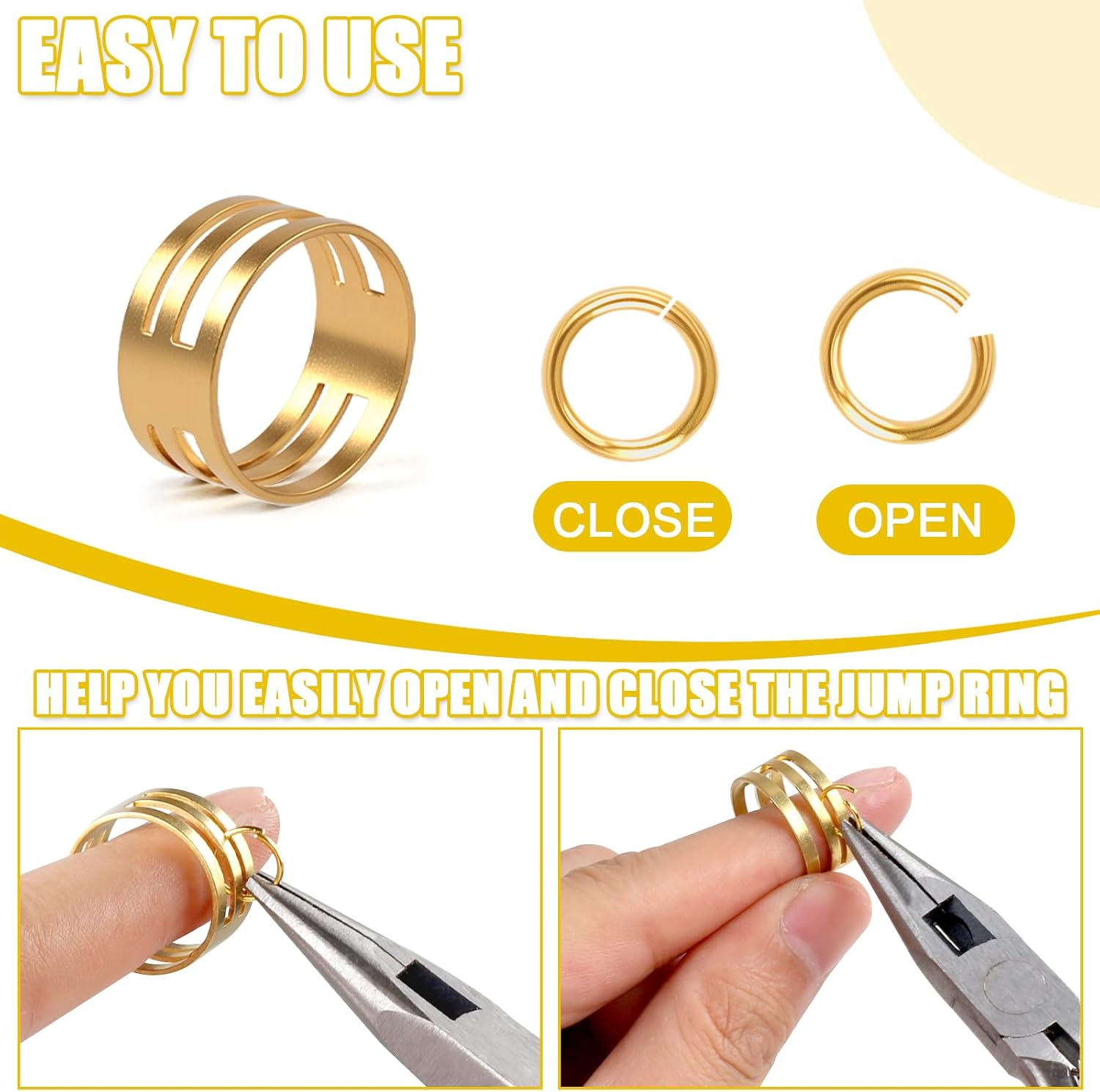 Phinus 1200P Gold Jump Rings K - đánh giá và giá Jump Ring Assorted