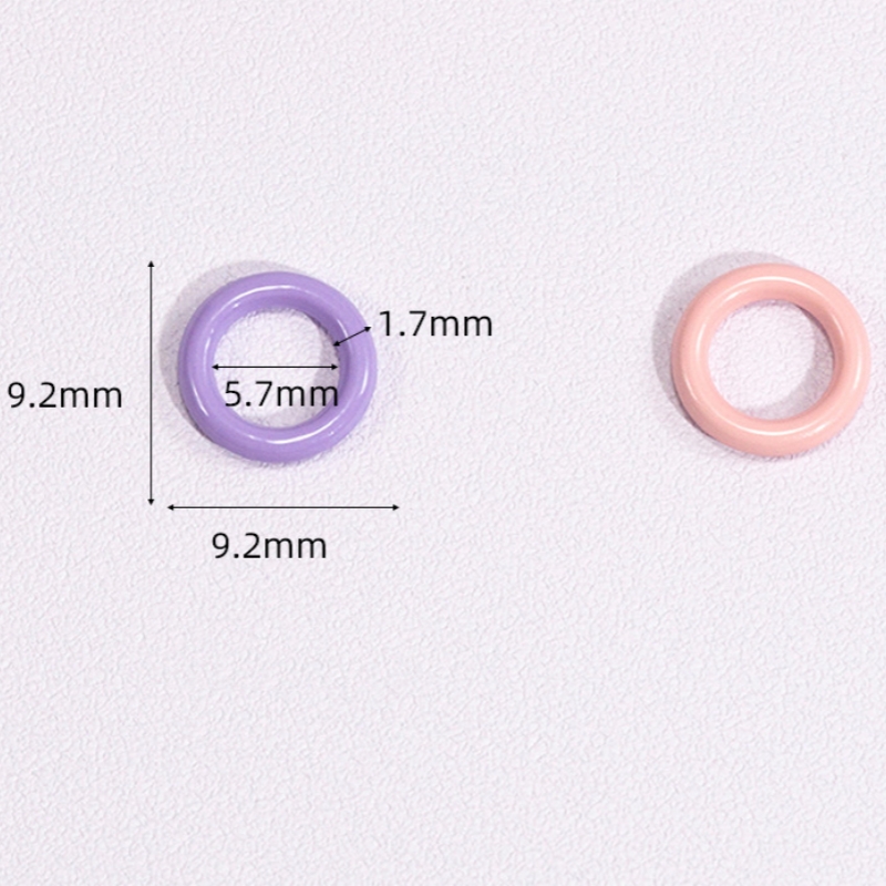 50pcs 9mm Mix Color Soldered C - đánh giá và giá Jump Ring Assorted