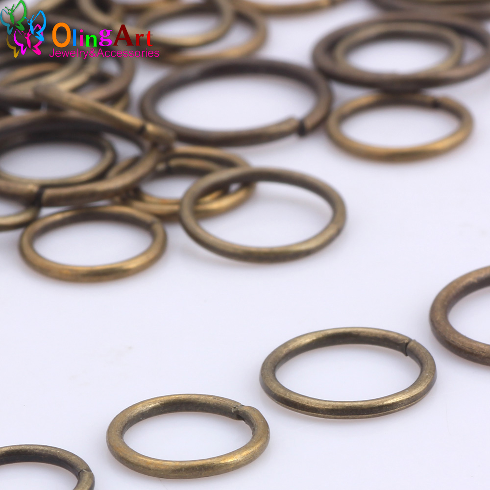 OlingArt Mạ Đồng Nhảy Vòng 6Mm - đánh giá và giá Jump Ring Assorted
