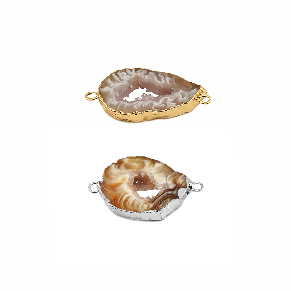 Irregualr Natural Agate Geode  - đánh giá và giá Jewelry Making With Stones