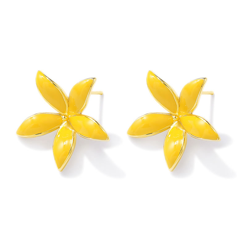 18K Gold Color Brass Flower St - đánh giá và giá Jewelry Making Pins