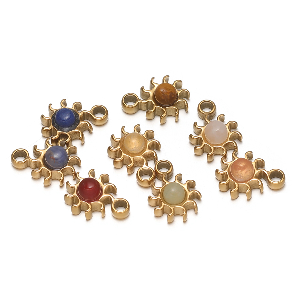 5pcs Stainless Steel Small 8mm - đánh giá và giá Jewelry Making With Stones