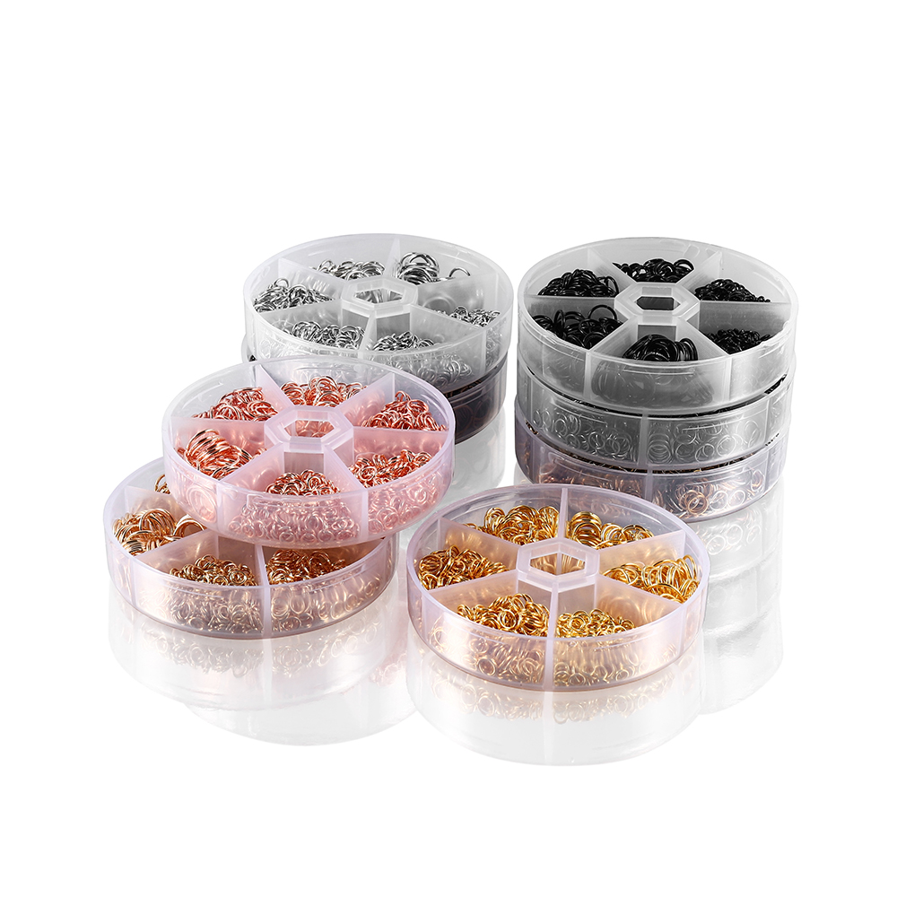 970-1370 Cái/bộ Vàng Đồng Cổ M - đánh giá và giá Jump Ring Assorted