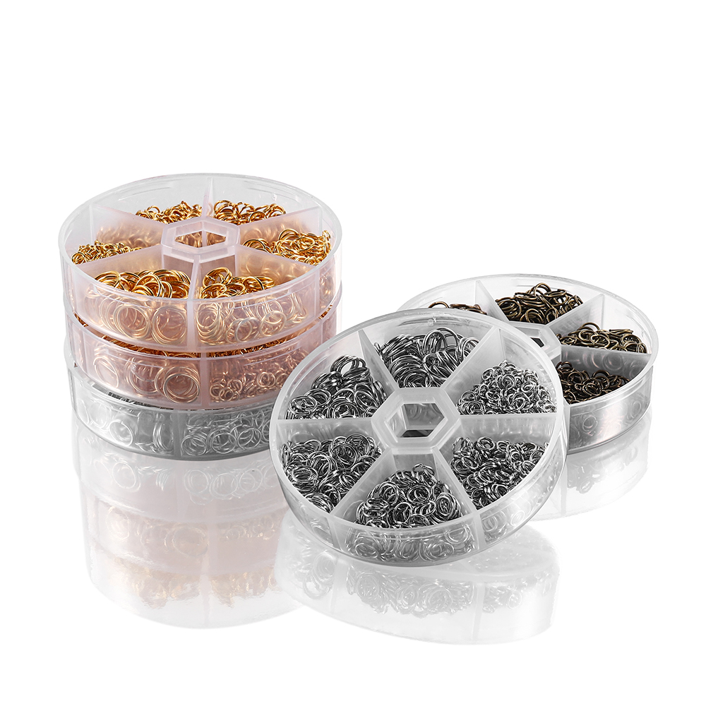 970-1370 Cái/bộ Vàng Đồng Cổ M - đánh giá và giá Jump Ring Assorted
