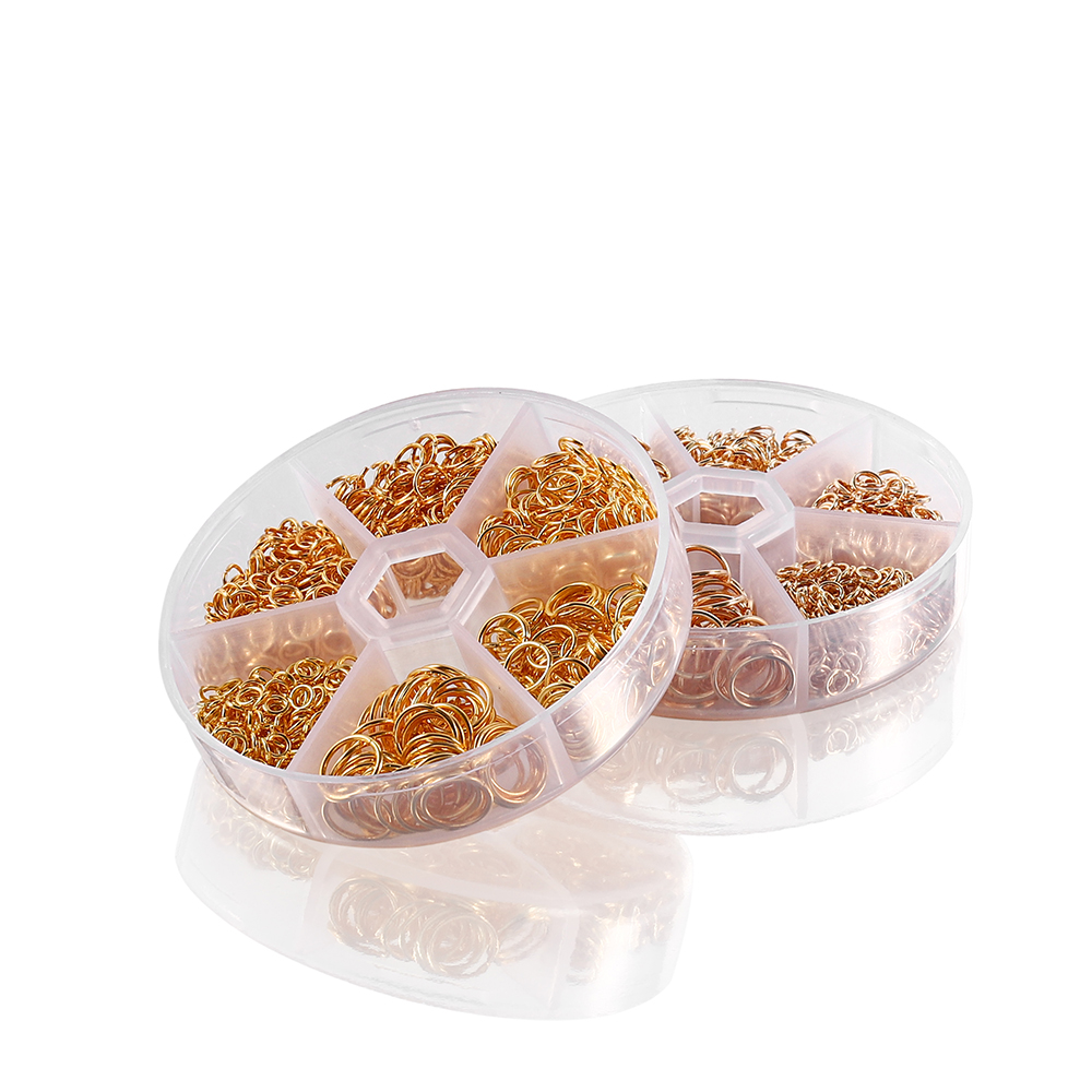 970-1370 Cái/bộ Vàng Đồng Cổ M - đánh giá và giá Jump Ring Assorted