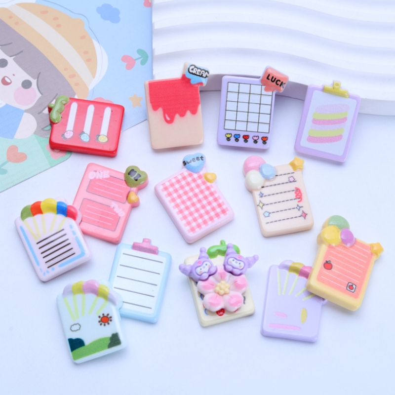 10pcs Cute Stationery Resin No - đánh giá và giá Jewelry Making Notes