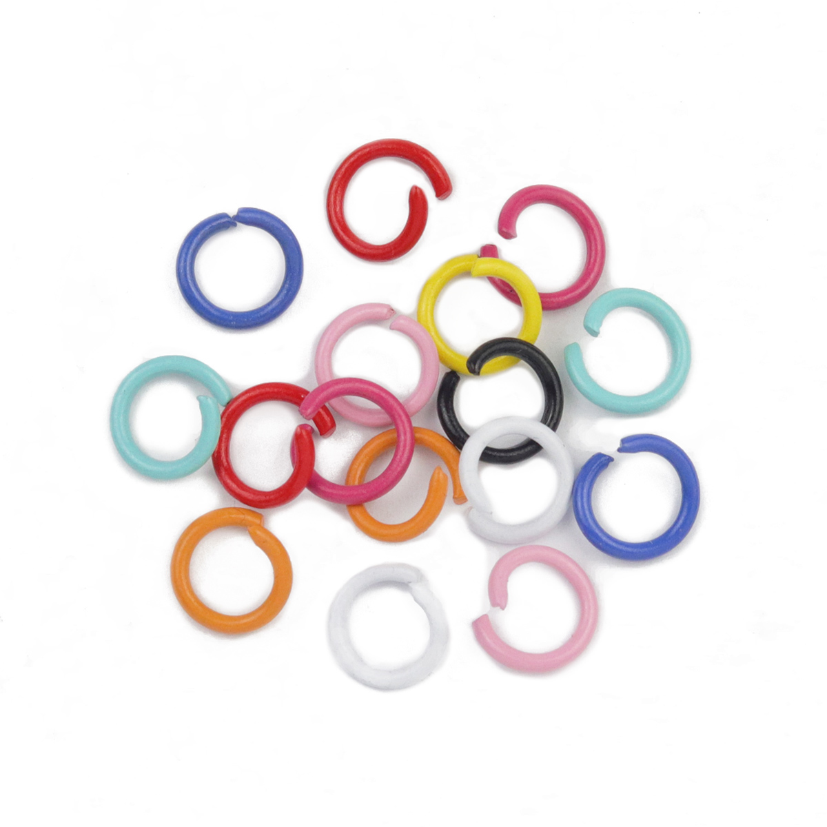 87g Colorful Mixed Colors Zinc - đánh giá và giá Jump Ring Assorted