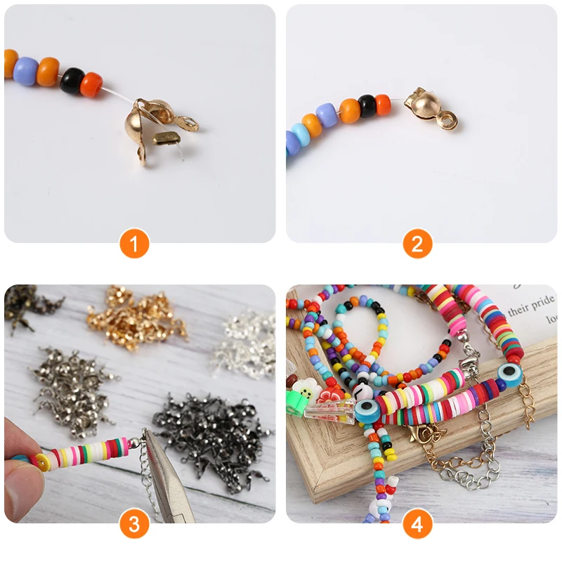 200pcs/lot Connector Clasps Fi - đánh giá và giá Jewelry Making Using Beads