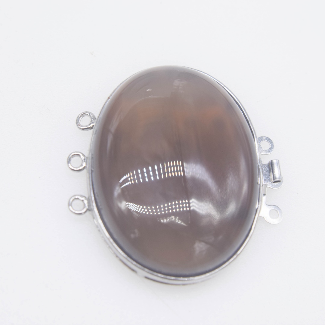 1Piece Multicolor Agate Flat O - đánh giá và giá Jewelry Making With Stones