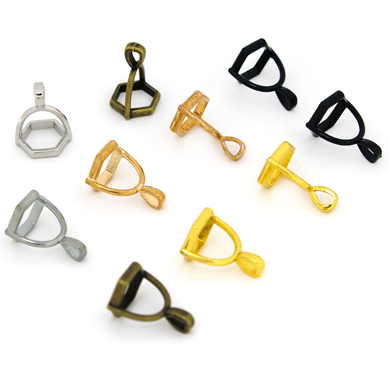 20Pcs Hexagonal Gemstone Cap N - đánh giá và giá Jewelry Making Pins
