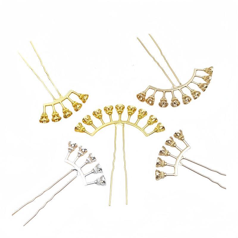 Alloy Arch Hair Pin Blanks wit - đánh giá và giá Jewelry Making Pins