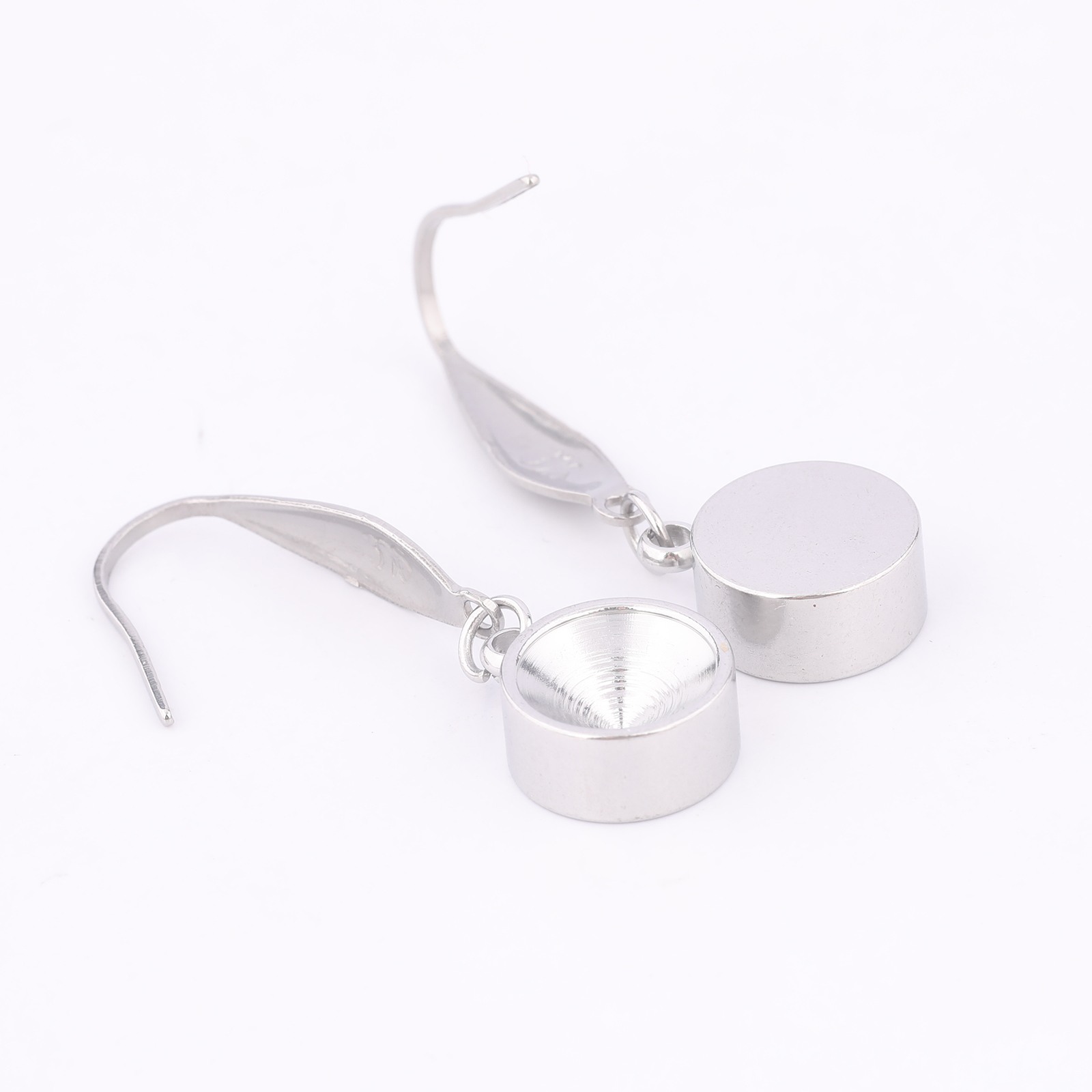 10pcs Stainless Steel Earring  - đánh giá và giá Jewelry Making With Stones