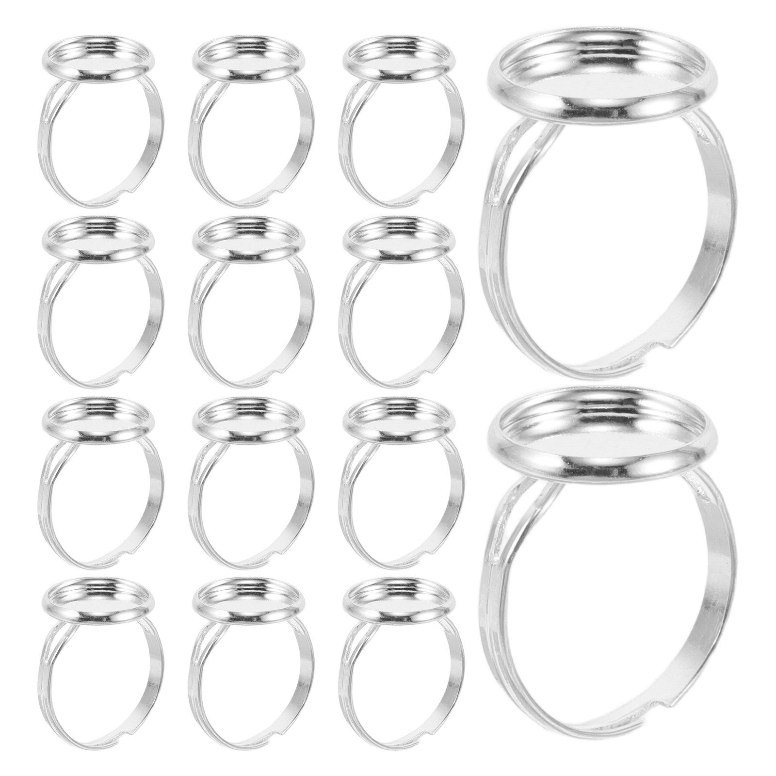 60Pcs Adjustable Ring Bases Bl - đánh giá và giá Jewelry Making With Stones
