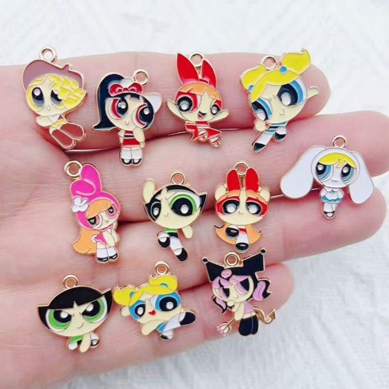 10pcs Alloy Oil-Dripping Carto - đánh giá và giá Jewelry Making Party