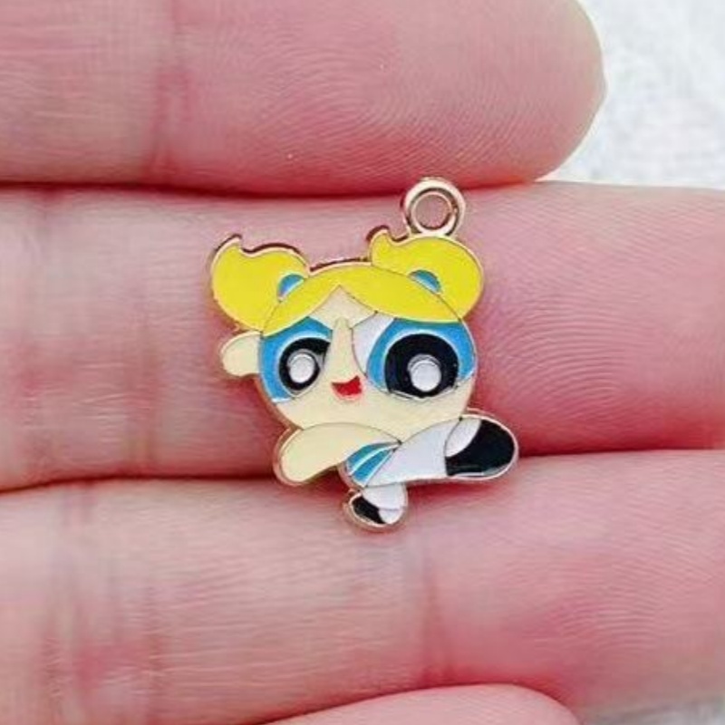 10pcs Alloy Oil-Dripping Carto - đánh giá và giá Jewelry Making Party