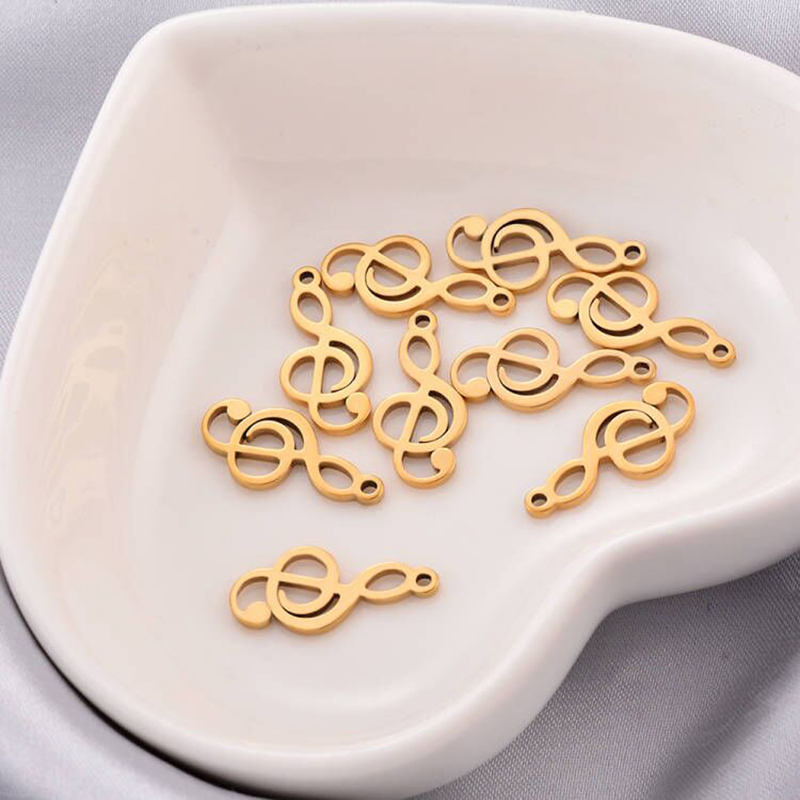 10pcs Charms Musical Note Stai - đánh giá và giá Jewelry Making Notes