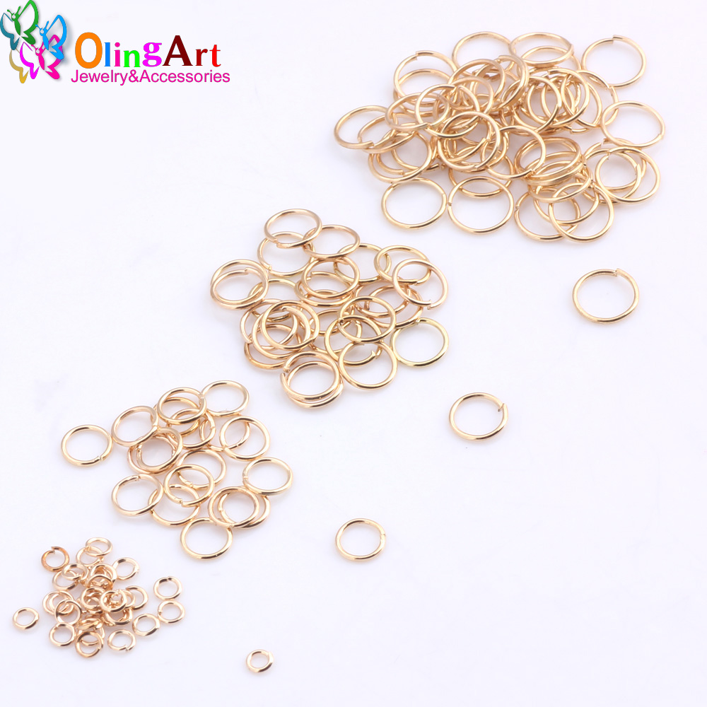OlingArt KC Mạ Vàng Nhảy Vòng  - đánh giá và giá Jump Ring Assorted