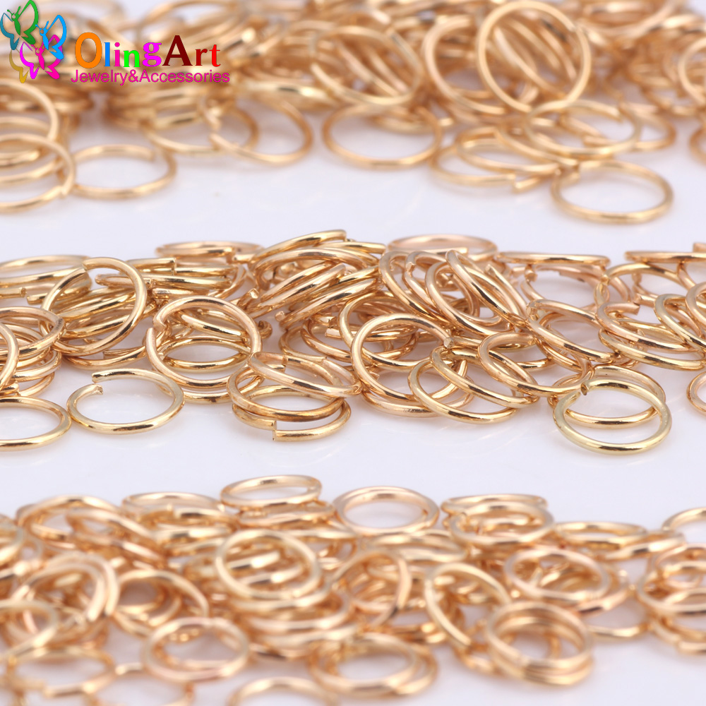 OlingArt KC Mạ Vàng Nhảy Vòng  - đánh giá và giá Jump Ring Assorted