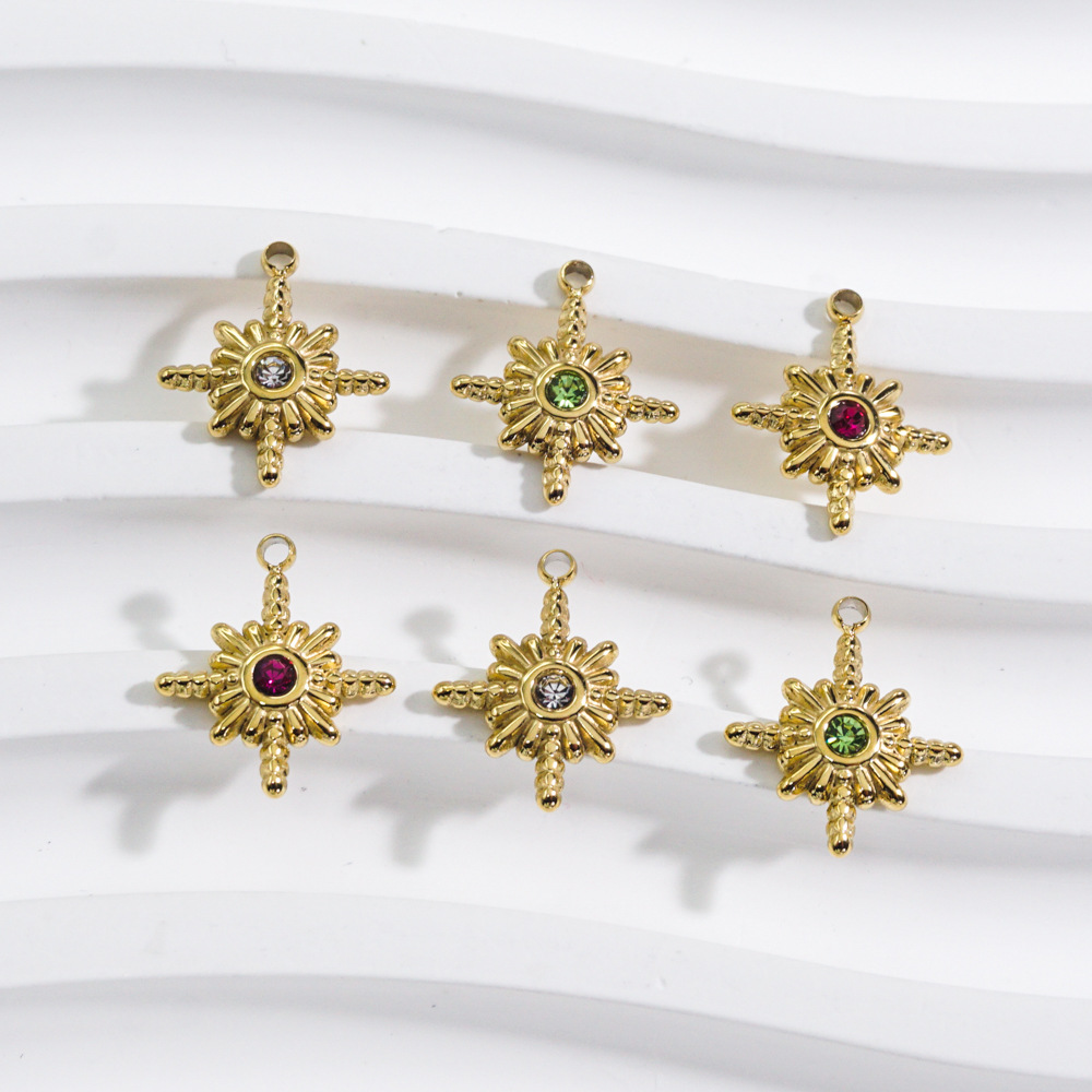 3Pcs Stainless Steel Gold Colo - đánh giá và giá Jewelry Making With Stones