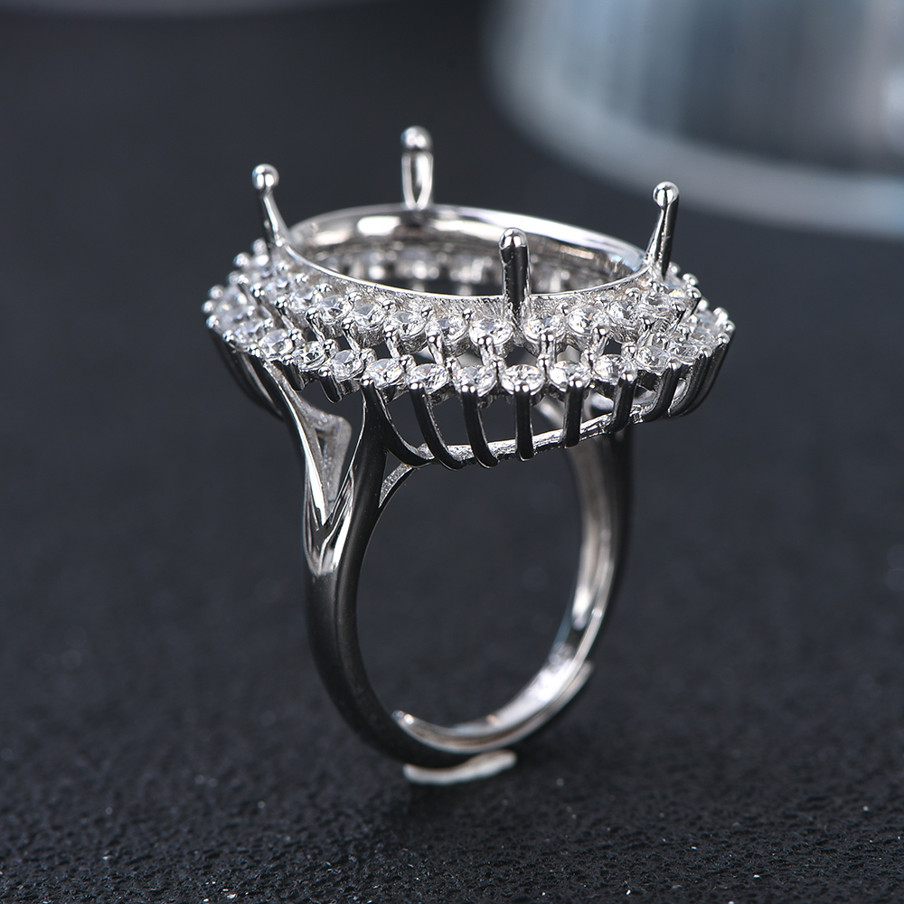 13x18mm S925 Sterling Silver R - đánh giá và giá Jewelry Making With Stones