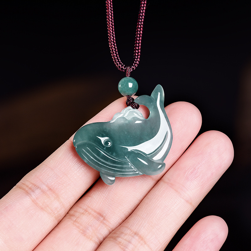 Natural Burmese Jadeite Whale  - đánh giá và giá Jewelry Making With Stones