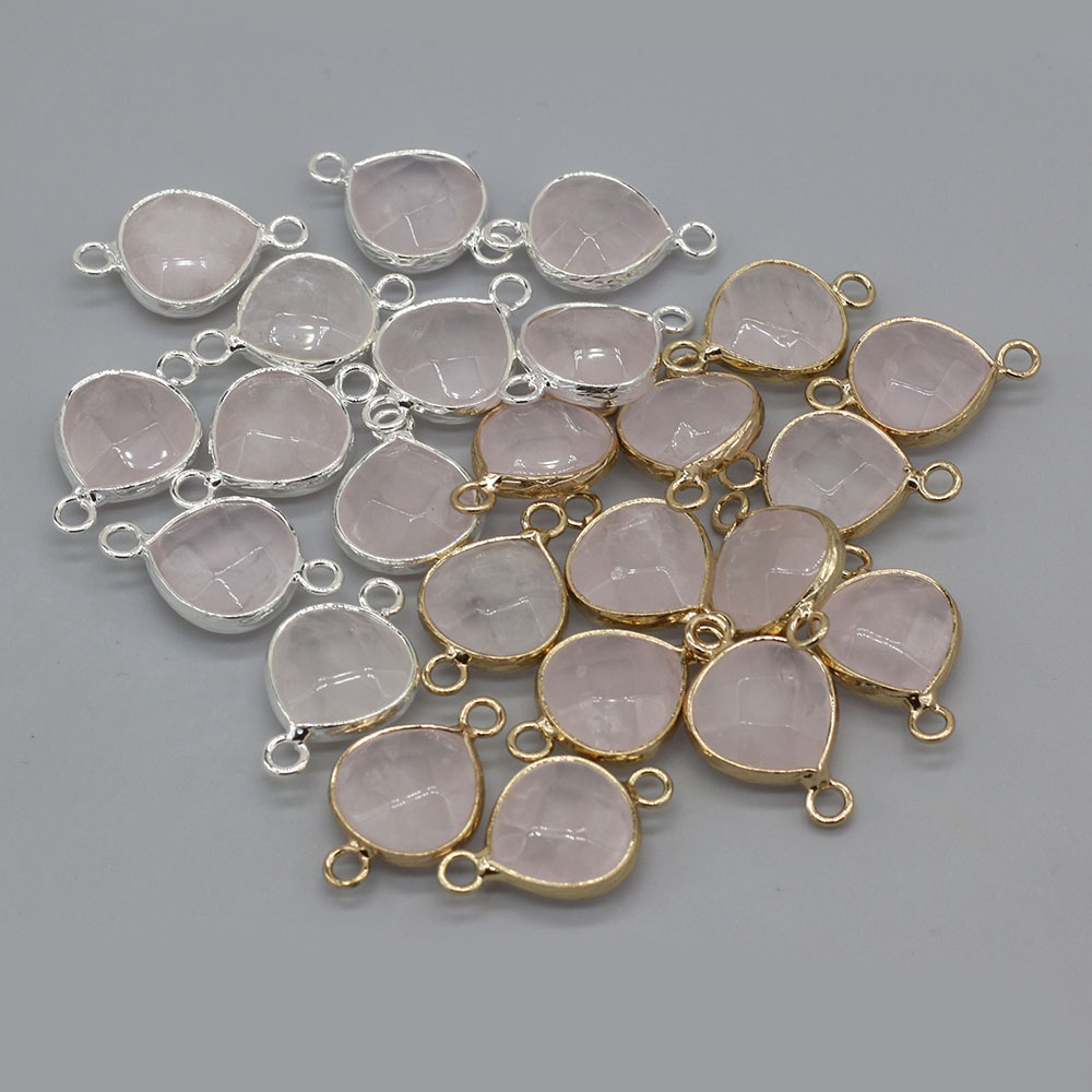 2pcs Natural Stone Connectors  - đánh giá và giá Jewelry Making With Stones