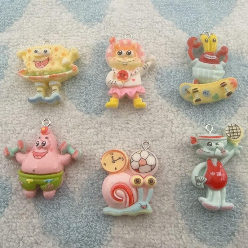 10pcs cartoon resin pendant, D - đánh giá và giá Jewelry Making Party