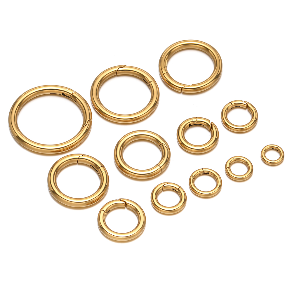 2Pcs/Lot Round Spring Clasps S - đánh giá và giá Jewelry Making Pins