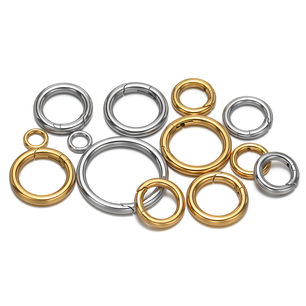 2Pcs/Lot Round Spring Clasps S - đánh giá và giá Jewelry Making Pins