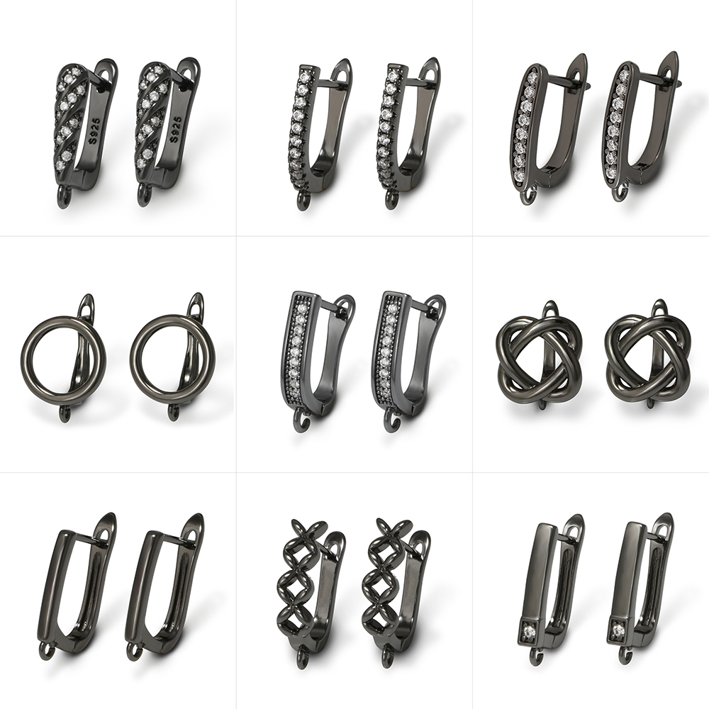 YANASI 1 Pair Gun Black  Brass - đánh giá và giá Jewelry Making Pins
