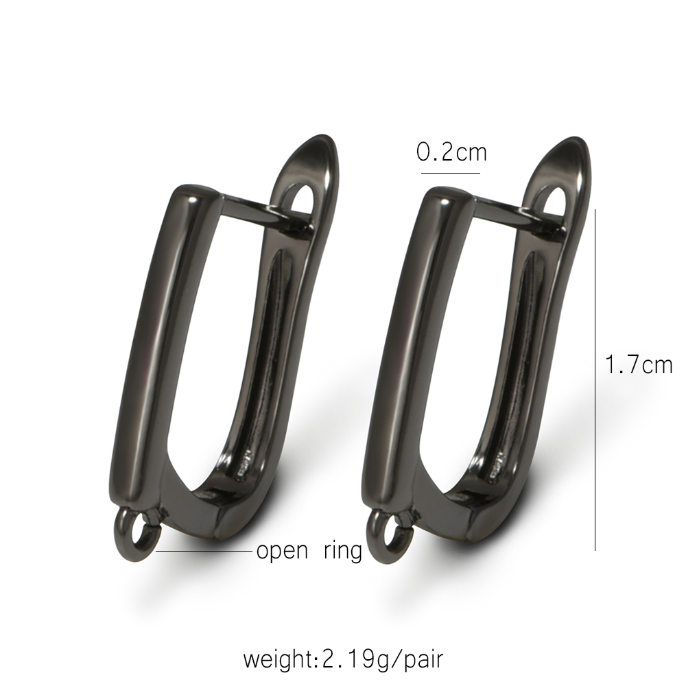 YANASI 1 Pair Gun Black  Brass - đánh giá và giá Jewelry Making Pins