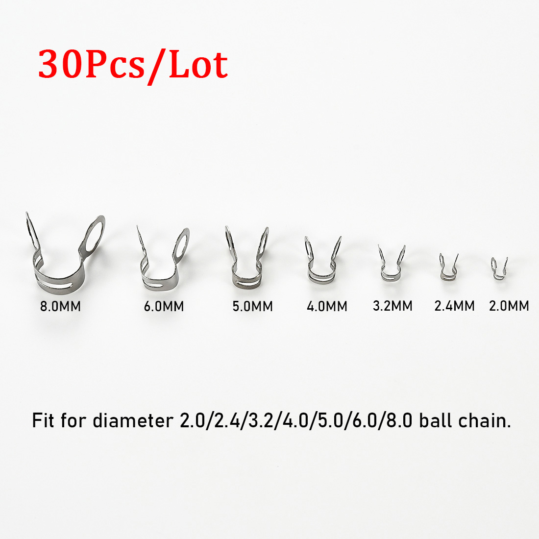 30Pcs Stainless Steel Ball Cha - đánh giá và giá Jewelry Making Pins