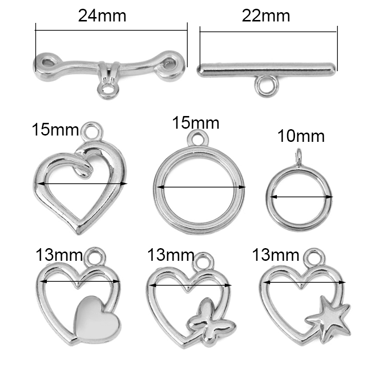 5sets PVD Never Fade Stainless - đánh giá và giá Jewelry Making Pins