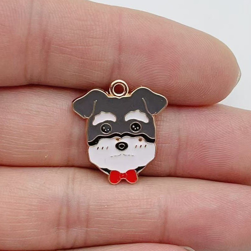 12pcs cartoon pet spotted dog  - đánh giá và giá Jewelry Making Party