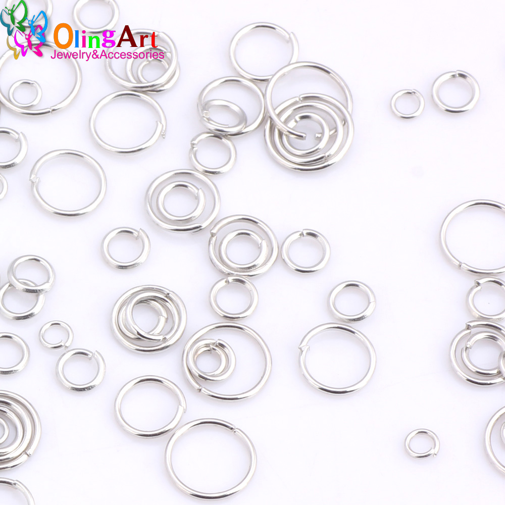 OlingArt Rhodium Mạ Nhảy Vòng  - đánh giá và giá Jump Ring Assorted
