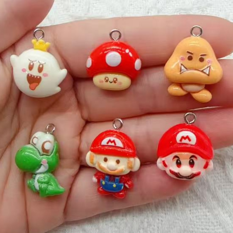 10pcs resin cartoon pendant, D - đánh giá và giá Jewelry Making Party