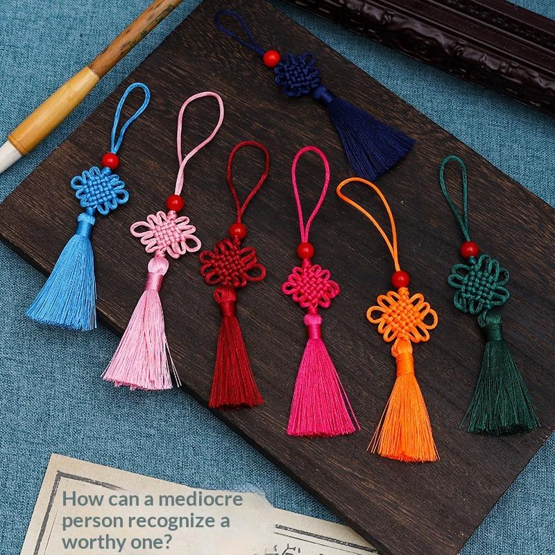 5Pcs Tassels Chinese Knots Sil - đánh giá và giá Jewelry Making Knots