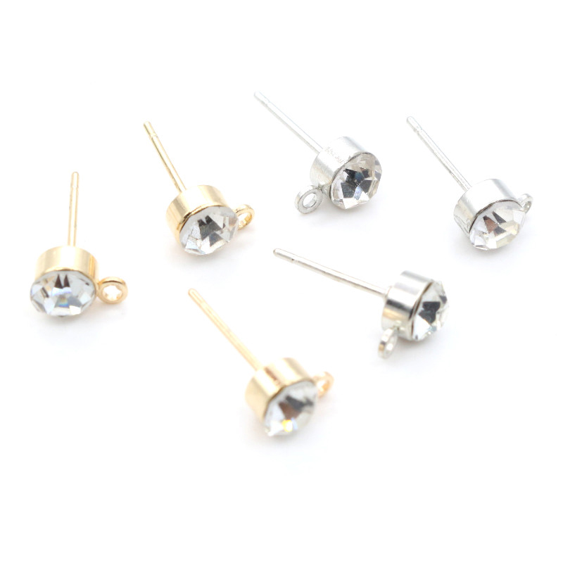 50pcs Stud Earrings Pins with  - đánh giá và giá Jewelry Making Soldering Kit
