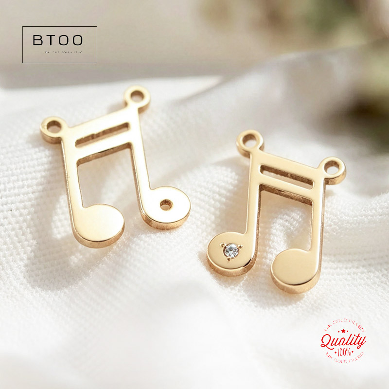 Musical Note Charm Pendant Tar - đánh giá và giá Jewelry Making Notes