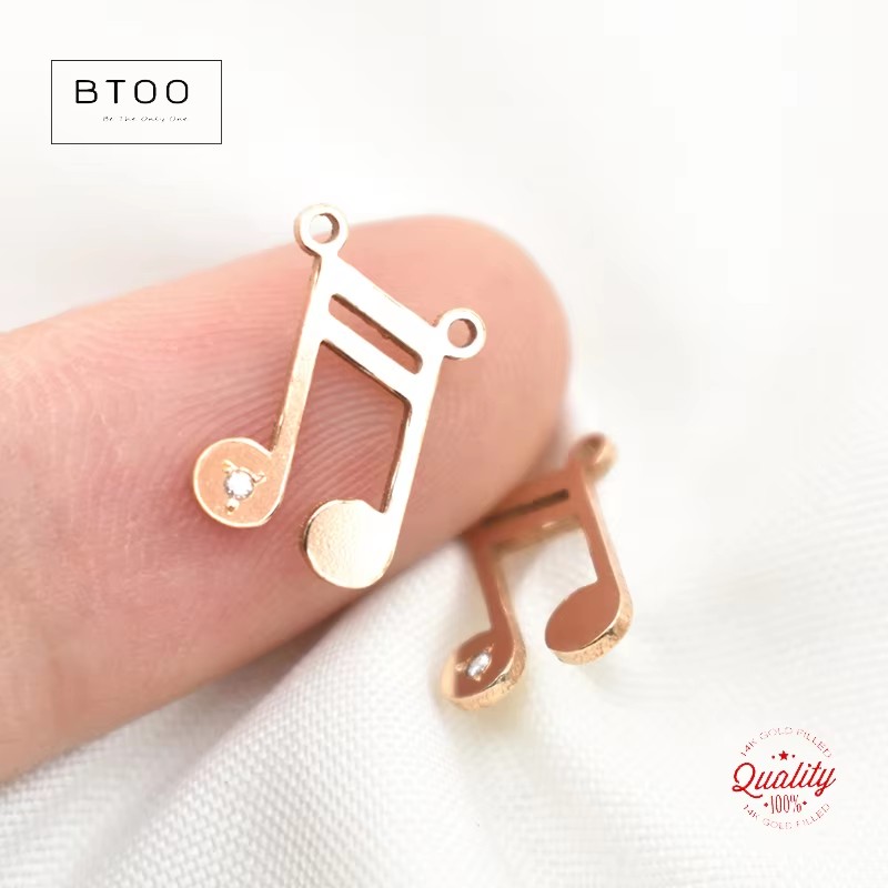 Musical Note Charm Pendant Tar - đánh giá và giá Jewelry Making Notes